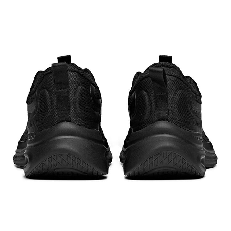 Anta Breathable Shock Absorbing Non-Slip Durable Low-Top Running Shoes Men sneaker Black 112115570-1