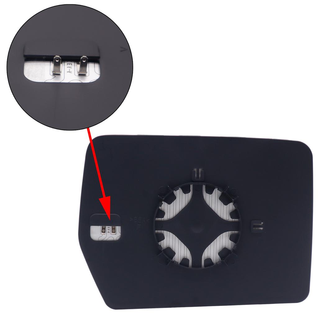 Left Right Pickup Truck Power Heated Wing Mirror Glass Car Rearview Glass Driver Passenger Side Fits For Ford F150 2004-2010