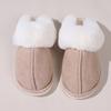 Cotton slippers autumn and winter plush home fluffy bag head indoor non-slip home couple fluffy
