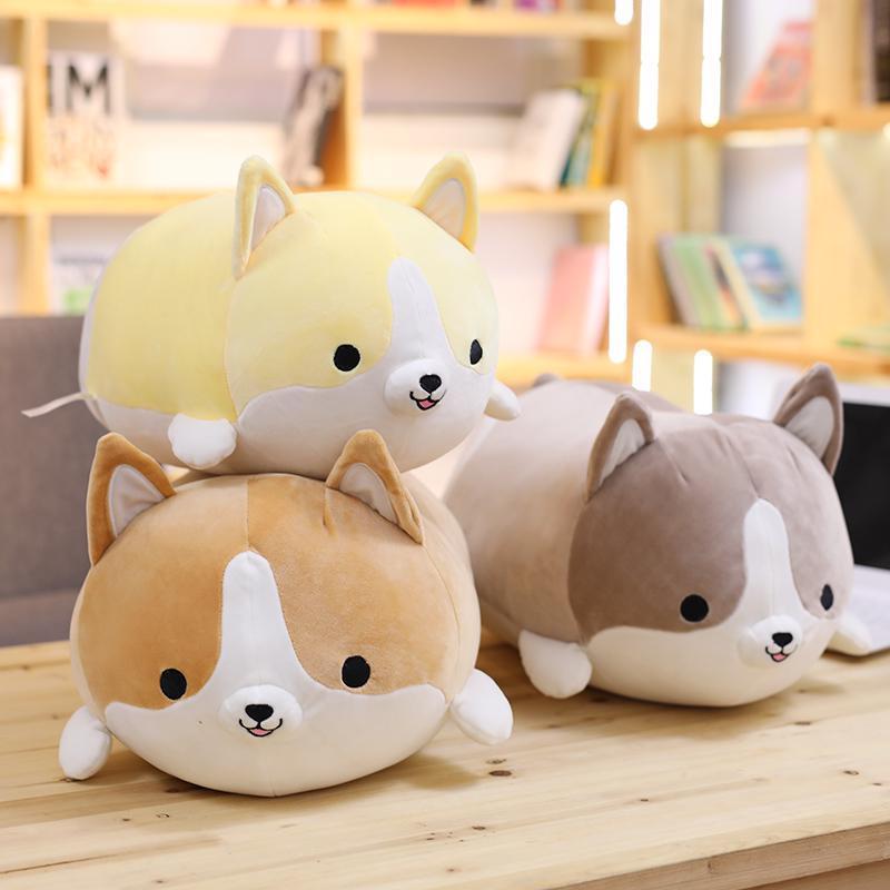 Miaoowa 305060cm Cute Corgi Dog Plush Toy Stuffed Soft Animal Cartoon Pillow