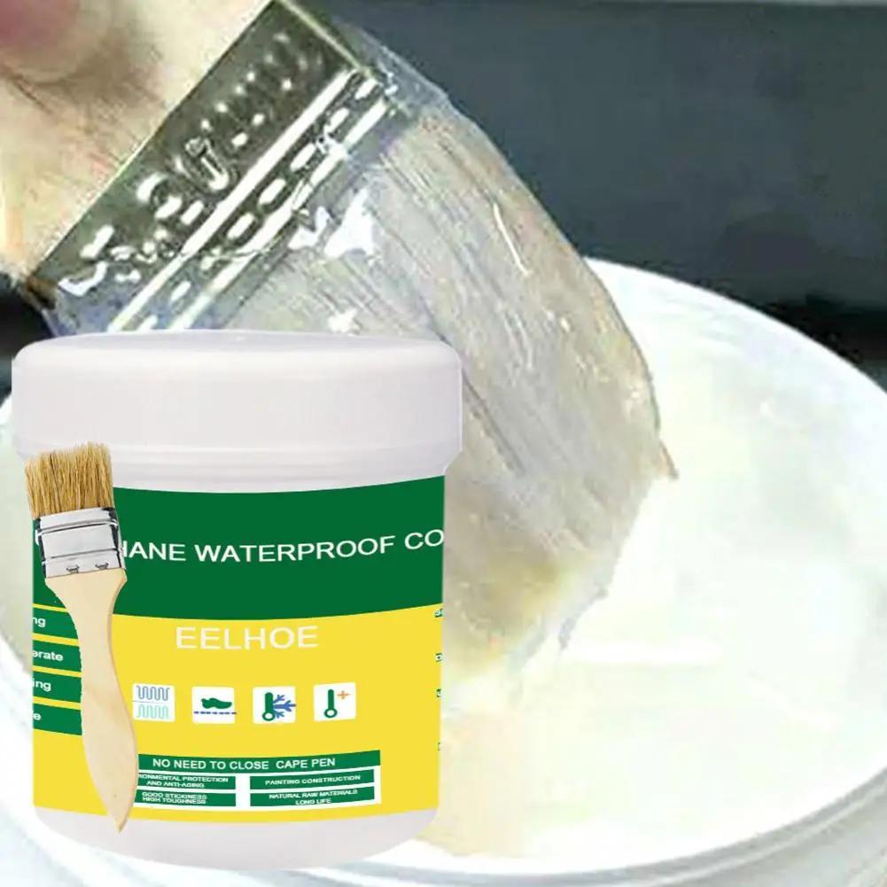 30/100g/300g Waterproof Agent Bathroom Toilet Anti-leak Invisible Paste Sealant Leak-trapping Repair Tools with Brush for Wall