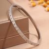 Hot-selling titanium steel bracelet, girls' high-end sense of fashion, popular light luxury in Europe and the United States, Gypsy star love diamond 