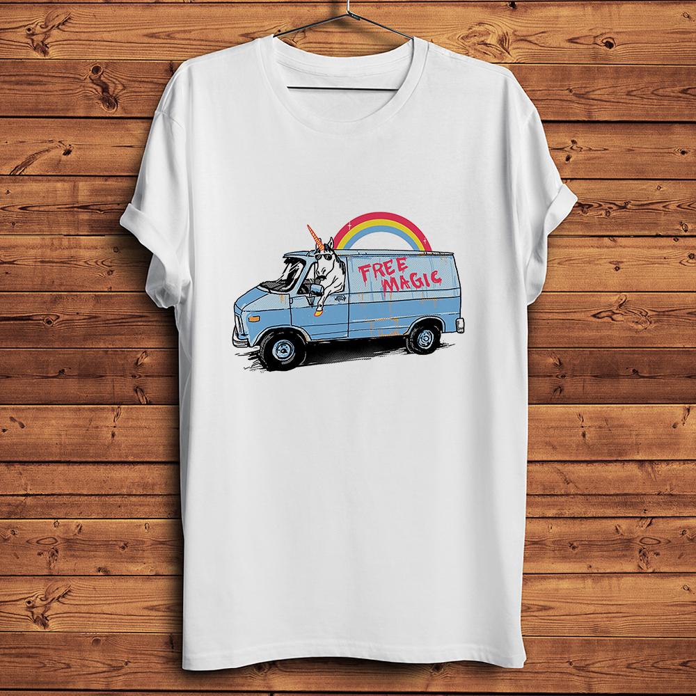 Rainbow Seller Unicorn Funny Vintage Tshirt Unisexhomme Short Sleeve Casual White Casual TShirtUnisex TeeBreathable Print S