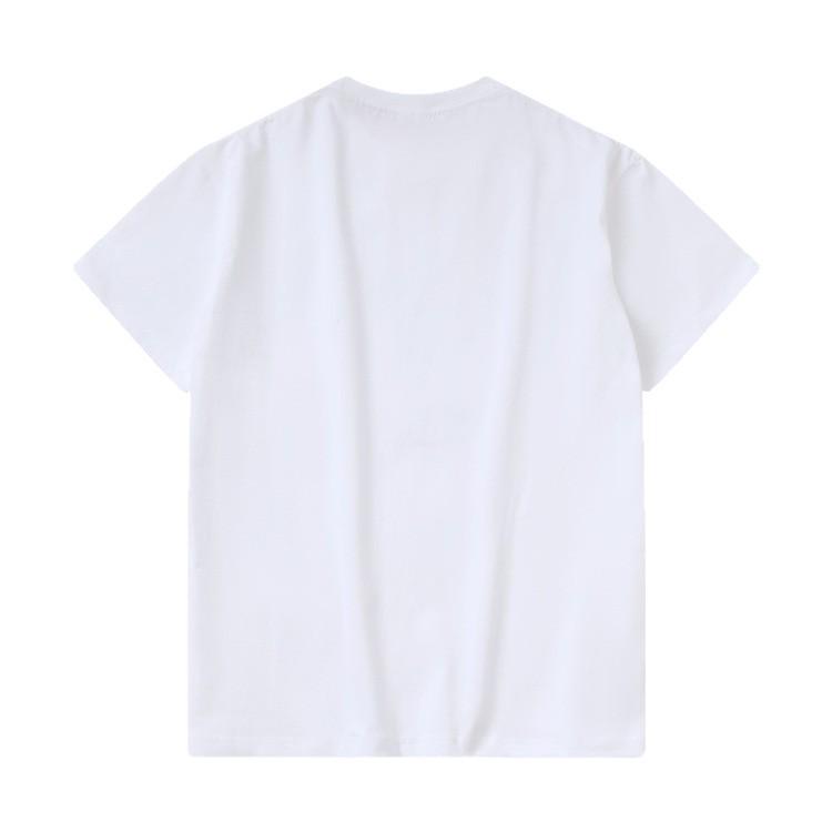 Custom Unisex Heavyweight Cotton Round Neck T-shirt with Short Sleeves and Logo Design