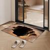 3D Rugs Optical Illusion Non-Slip Visual Room Doormat Decoration Non-Slip Door Mats for Entryway Kitchen Bathroom Entrance Patio