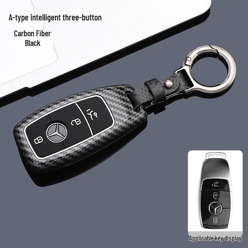 Compatible Key Case for Maybach GLS450, Mercedes S480/S500L, S-Class S450L/580 Keychain