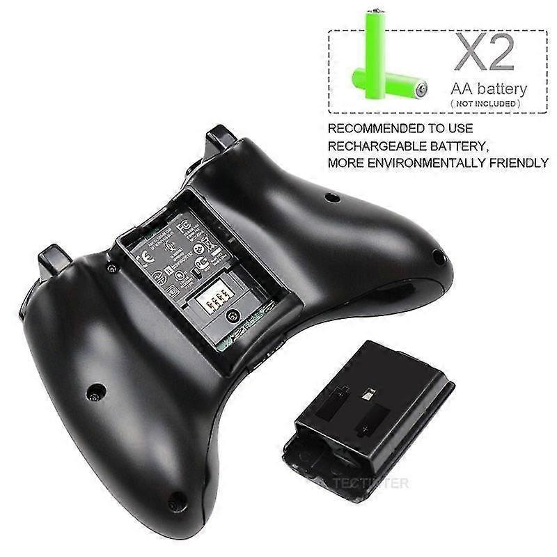 Gamepad For Xbox 360 Wireless/wired Controller For Xbox 360 Console 2.4g Wireless Joystick For Xbox360 Pc Game Controller Joypad  Wireless Black