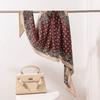 Silk Wool Scarf Fashion Versatile Wrap Shawl Neck Headband Bag Accessory