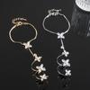 Elegant Adjustable Flower Bracelets Adjustable Bracelet Ring Set  Daily Wear