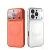 Nano Glass Matte Phone Case For For Iphone 17 Air 16 15 14 13 Pro Max Magnetic Case For Magsafe Wireless Charging Armor Cover