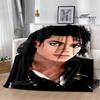 Michael Jackson Retro Druck Decken Picknickdecke Flanelldecke Weiche Gemütliche Decke Reise Decken Bettbezüge Geburtstagsgeschenk