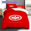 Eintracht Frankfurt  Pattern Bedding Quilt Set Quilt Cover Pillowcase Home Decoration Birthday Gift (1 * duvet cover + 2 * pillowcase, without core)