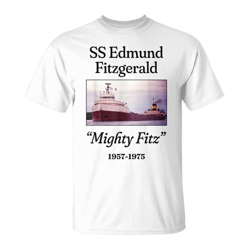 Ss Edmund Fitzgerald Mighty Fitz T-Shirt