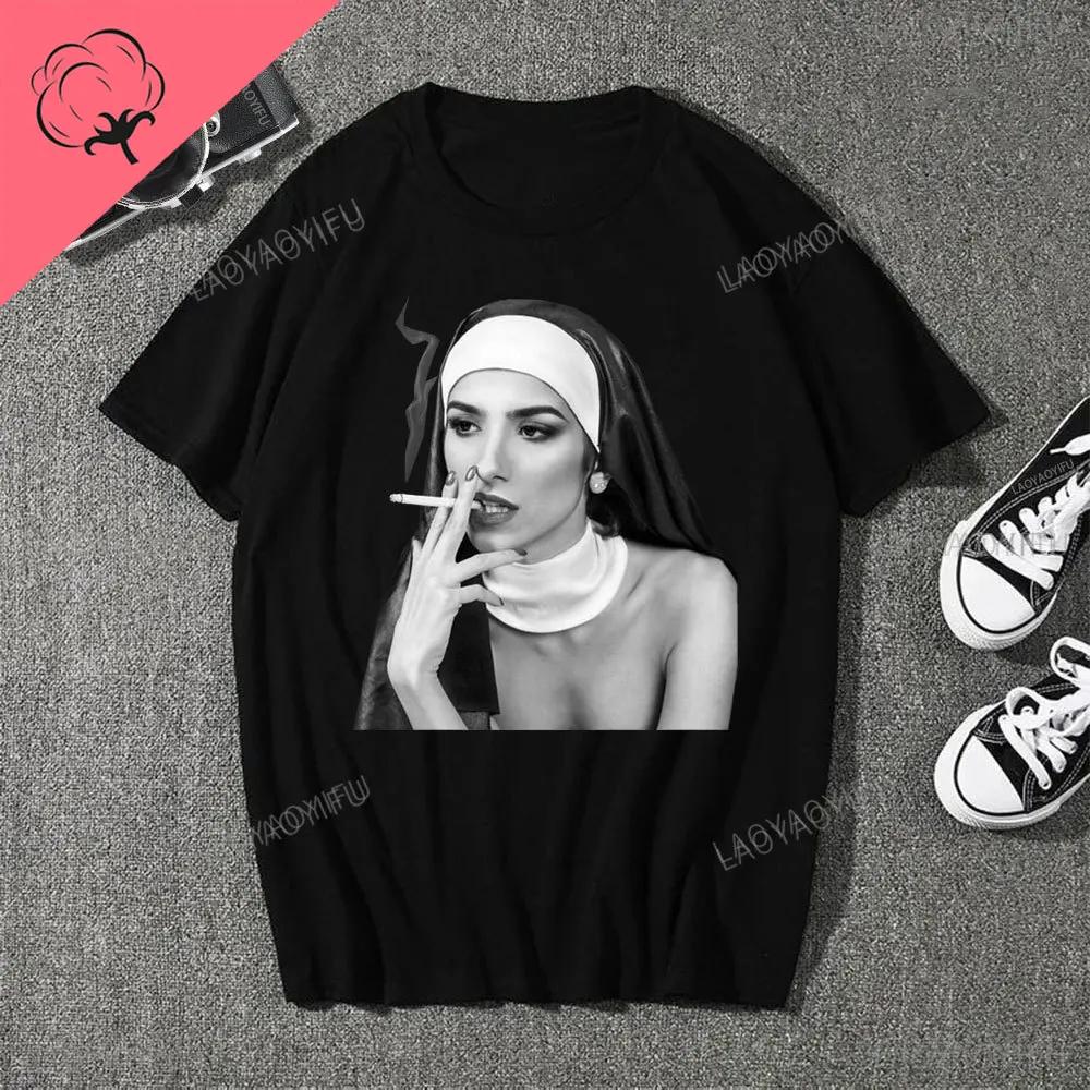 Seksowna Dziewczyna Print Hentai Męska 100% Bawełna Religijna Koszulka Ubrania Harajuku Streetwear Koszulka Unisex Letnia Damska Męska Góra