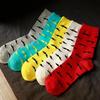 1 Pair Men Casual Pure Cotton Men Socks Cartoon Mustache Design Man Autumn Winter Warm Sock Fashion Accessories