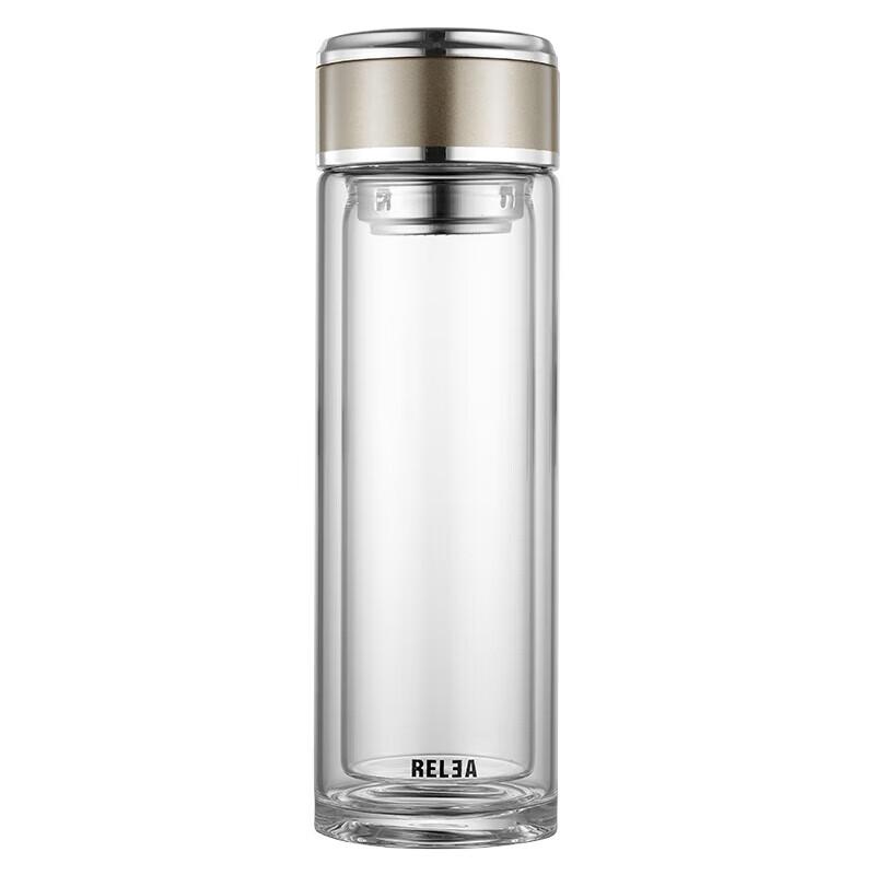 RELEA Mingjue Double-Layer Glass Cup