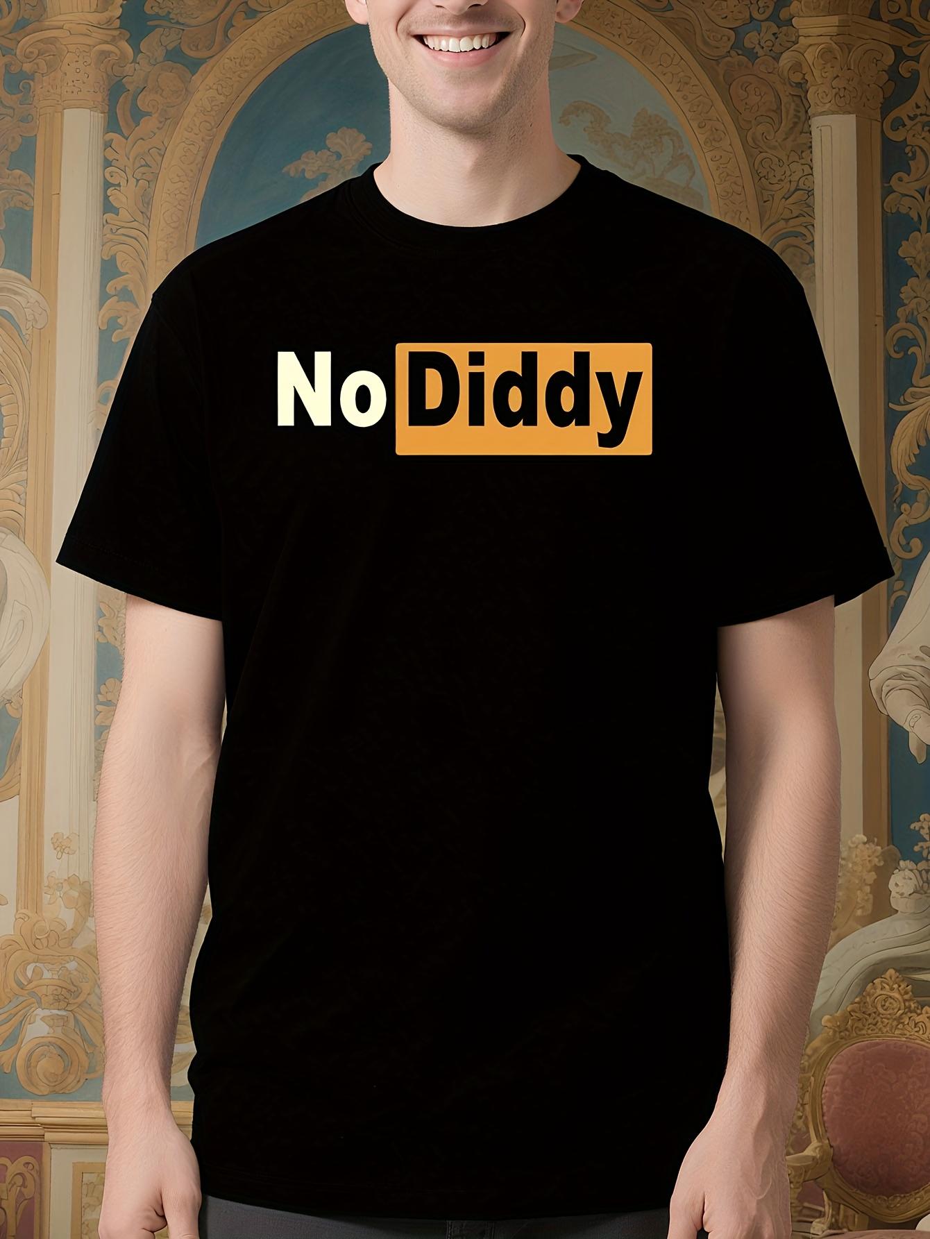 P Diddy Puff Daddy Sean Combs Tshirt - Black Fan Art Funn... XL