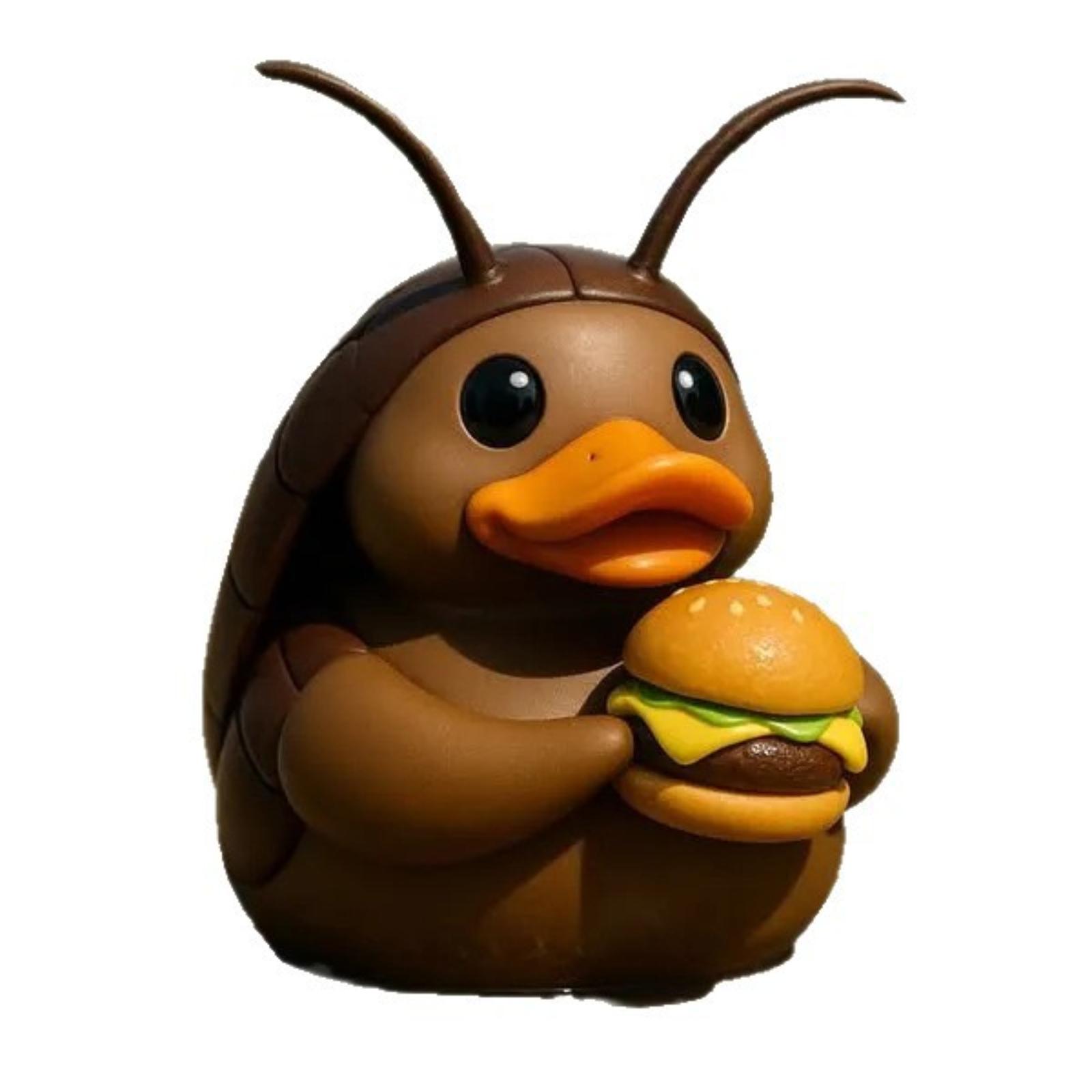 

Creative And Cute Desktop Decoration Of Eating Hamburgers One Size
