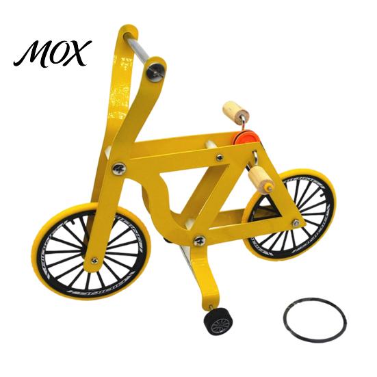 Anti Chew Bird Toy Intelligence Training Bike Toy, Interactive Bicycle Exercise Enrichment Cockatiel Educational for Lovebird Conures Parakeet