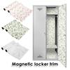 2Pcs Magnetic Wallpaper Waterproof School Locker Magnetic Wallpaper Trim Magnetic Pattern Sticker Wall Desk Cabinet Home Décor