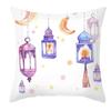 Eid Mubarak Pillowcase Moon Star Lantern Pillowcase Decoration