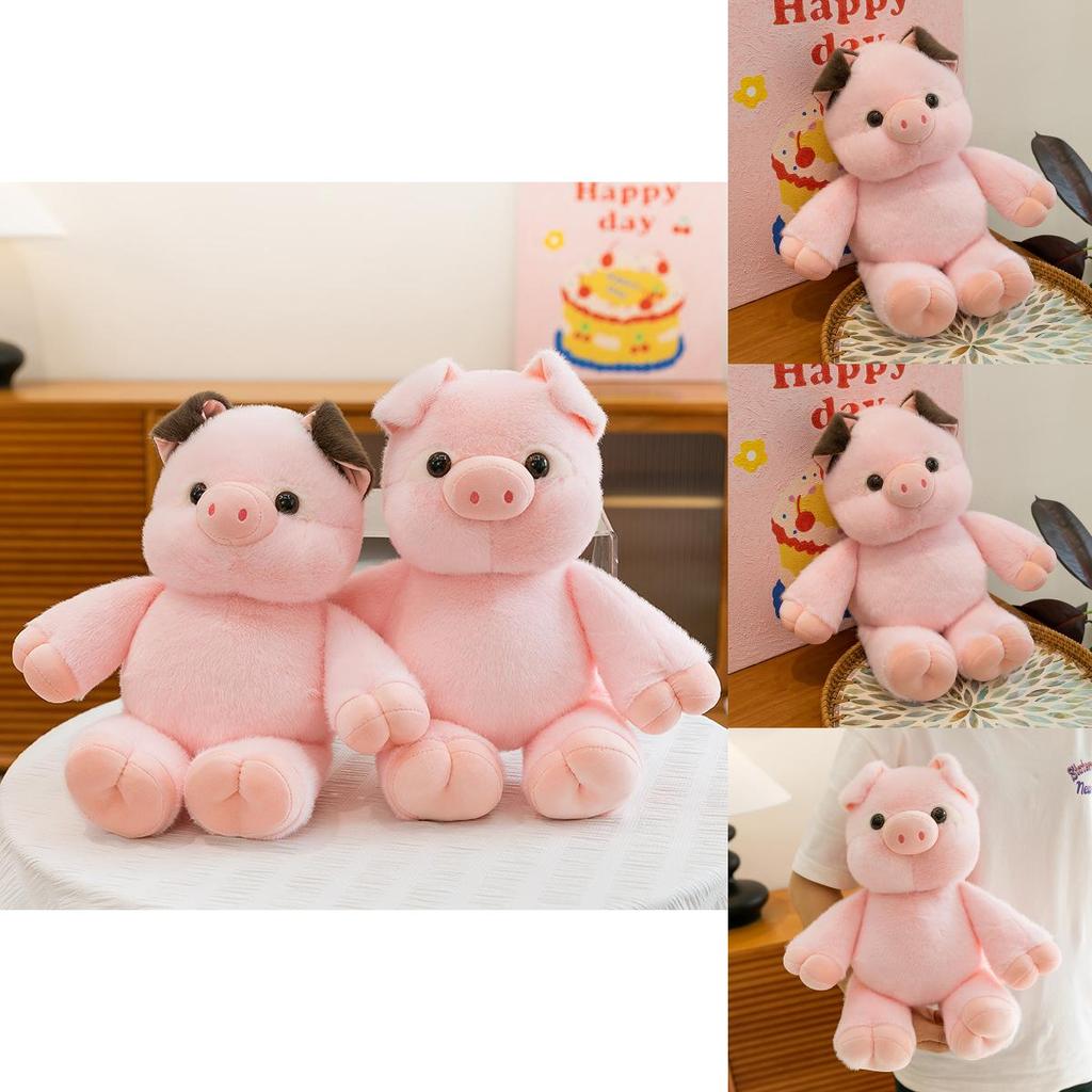 Soft Plush Pig Doll For Kid Cute Cartoon Stuffed Animal Gift For Girls
