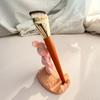 New Concealer Brush One-Shaped Wooden Handle Single Traceless Liquid Foundation Base Makeup Flat Head Mask Makeup Brush