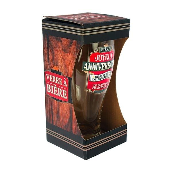 Všechno nejlepší k narozeninám skleněný hrnek na pivo