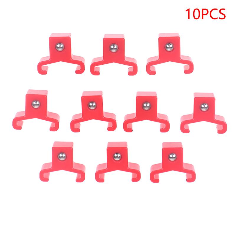 10Pack 1/2In 3/8In 1/4In Drive Spring-Loaded Ball Bearing Socket Clip Abs Plastic Organizer Holder Rail Replacement Clips