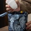 Portable Brocade Tea Set Storage Bag Thickened Embroidered Teapot Storage Bag Chinese Style Bag Vintage Style