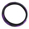 38CM Steering Wheel Cover Carbon     Elastic Handle Sleeve Non Slip Steering Wheel Cover for Car