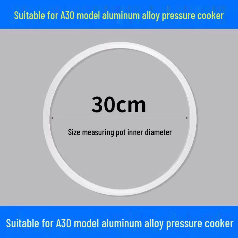 Universal Silicone Pressure Cooker Gasket, Old-fashioned Seal, 20/22/24/26cm Sizes.