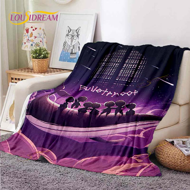 Kpop Bangtan Boys BTS Blanket Couch Quilt Cover Travel Bedding Outlet Throw Blanket Flannel Blanket Bedspread Picnic Blanket