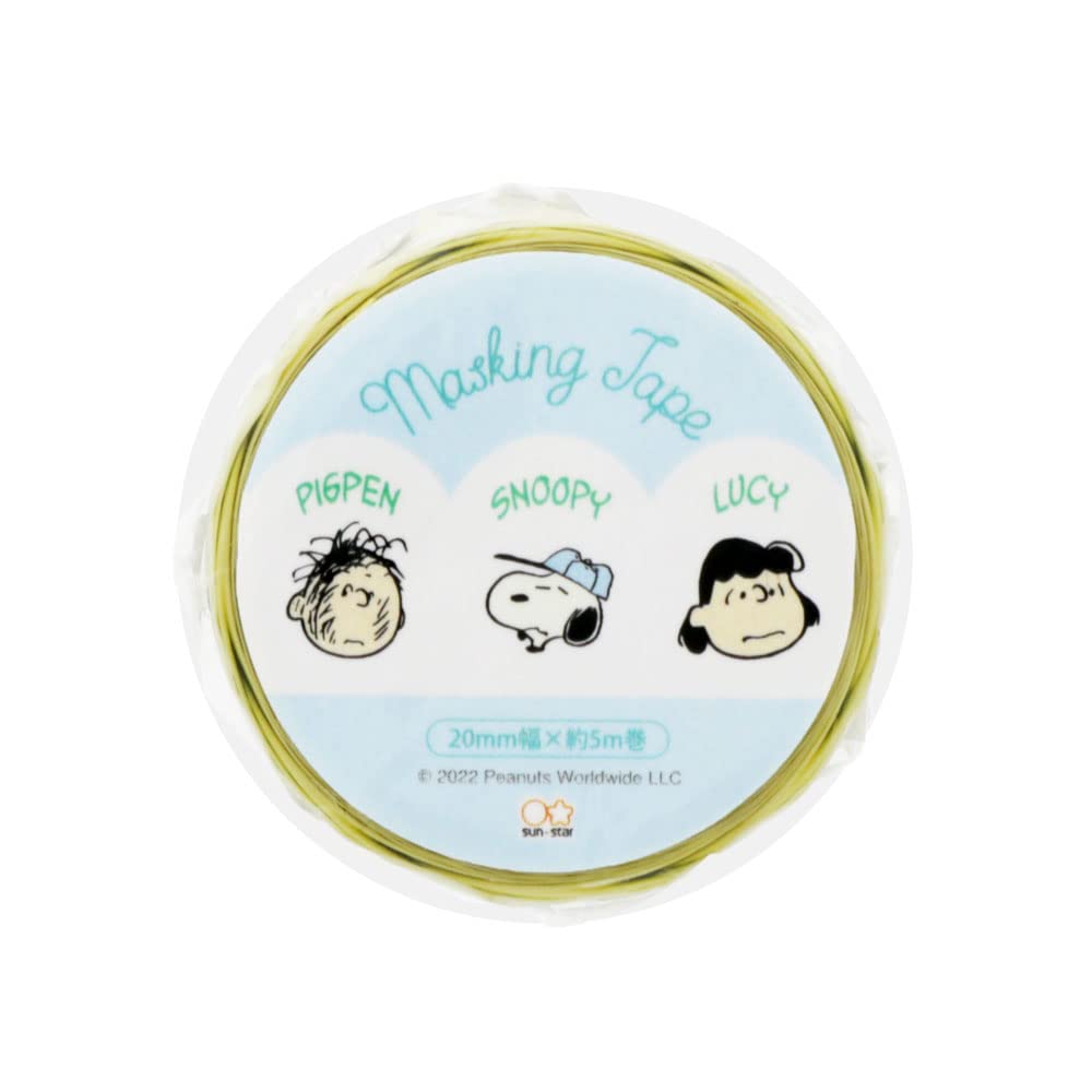

Sunstar Stationery Snoopy Masking Tape Relationship Chart Series 2 Baseball S8583552 Die-Cut