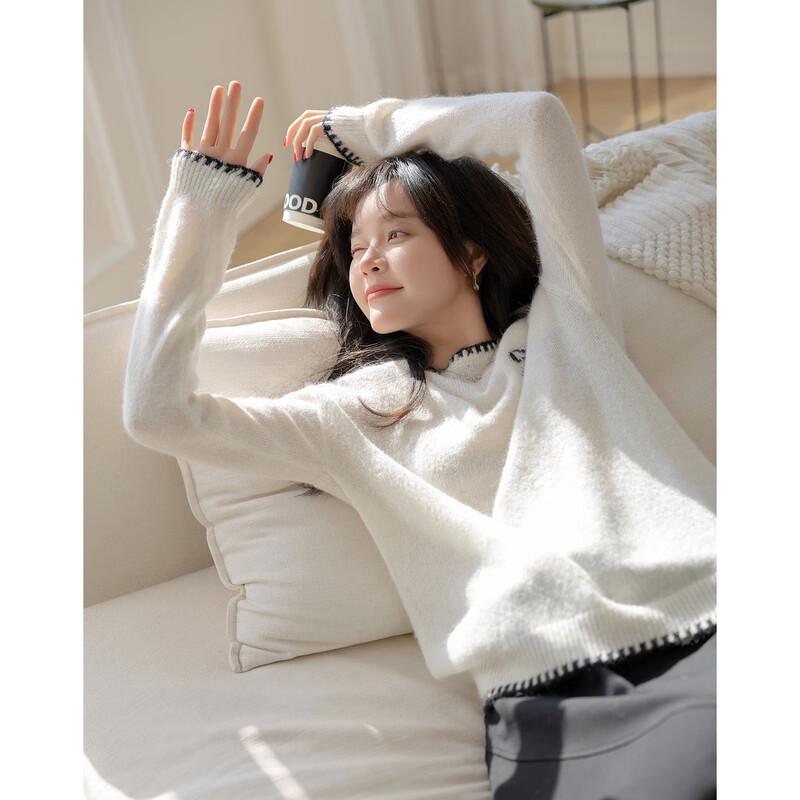 Women's Wool Blend Sweet Knit Sweater