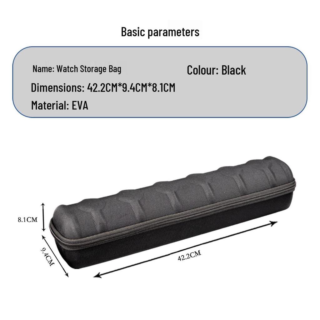 Apple Huawei Smartwatch EVA Storage Box with 5-Card Slot and Sponge Liner
