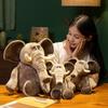 Plush Cute Elephant Doll With Pp Cotton Filling For Kids Bedroom Decoration
