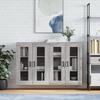 VidaXL Wall Cabinets 2 Pcs Sonoma Grey Engineered Wood 3197943