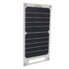10W Portable Solar Panel Monocrystalline Silicon Waterproof Solar Panel with Buckles and Suction Cups for Outdoor RV