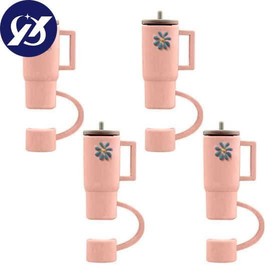 Stylish Straw Tip with Handle Reusable Multi-purpose