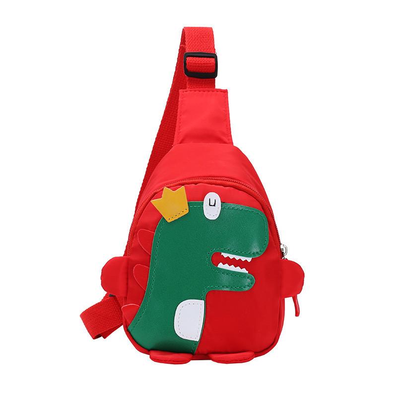Adorable Dinosaur Backpack For Kids Durable Oxford Cloth Cute Design For Preschoolers