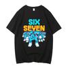 67 Six Seven Funny Italian Brainrot Boys girl Fashion Gaming Gamer Gen Alpha Slang Saying Tee Top Men Childrens cotton Tshirt