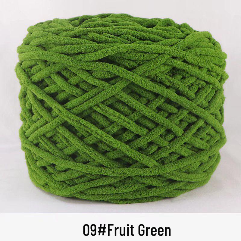 Handgjord Tjock Halsduksgarnboll - Mjuk DIY Stickning & Virkning