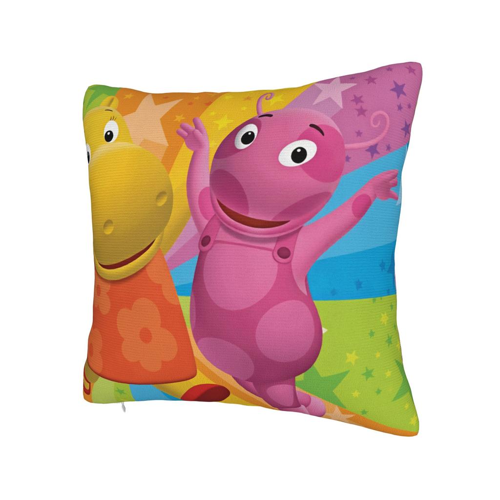 Cartoon T-The B-Backyardigans Pillow Cover Cute Funny Pillow Case For Chair Sofa Home Decor Custom Cushion Cover Gift Idea