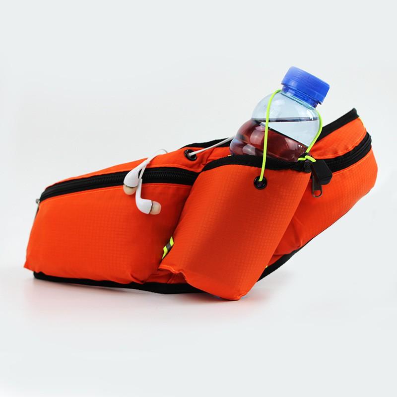 Waterproof Lightweight Running Waist Pack Men Women With Bottle Holder Outdoor Sports Belt Bag Marathon Gym Hiking