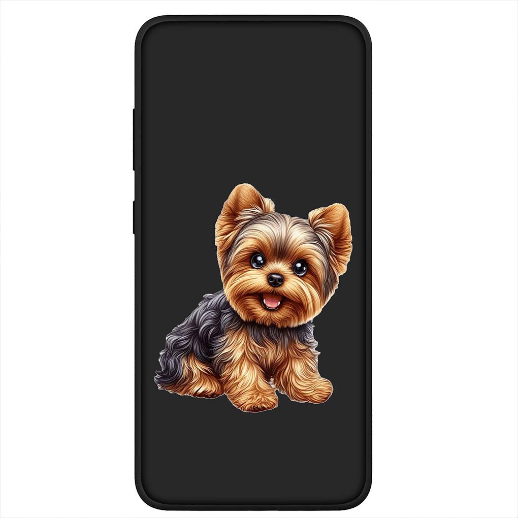 Yorkshire Terrier Yorkie Dog Pet Cover Case for Samsung Galaxy S21 S20 Fe S23 S22 Ultra S8 Plus A25 A12 A13 A21S A73 + Casing