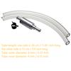 Brake Bleeder Tool with Metal Clips Motorcycle Brake Bleeder Kit One Way Check Valve Bleeding Tool Kit for Car Motorcycle Clutch