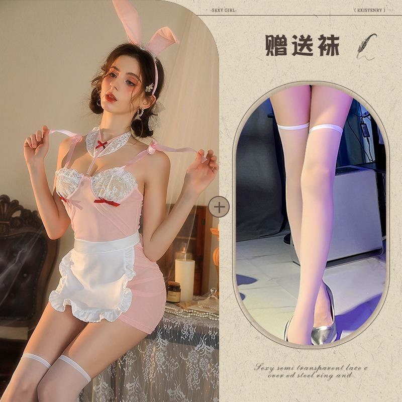 Sexy lingerie new sexy bunny girl pure desire maid cosplay sexual suggestion free uniform passion suit
