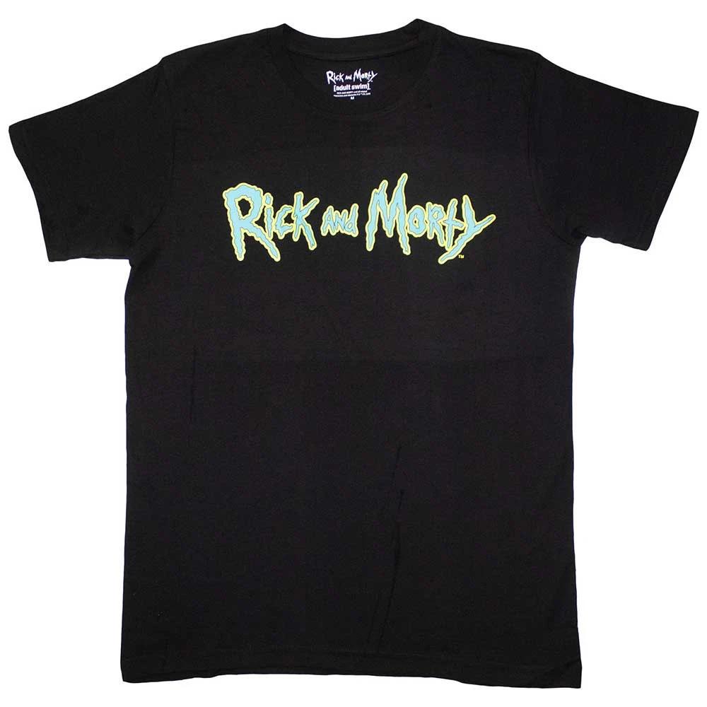 Rick & Morty Logo Official Tee T-Shirt Mens 2XL