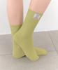 Aiheiteumeondei [Ihm26Ss38] Label Soft Socks Mint